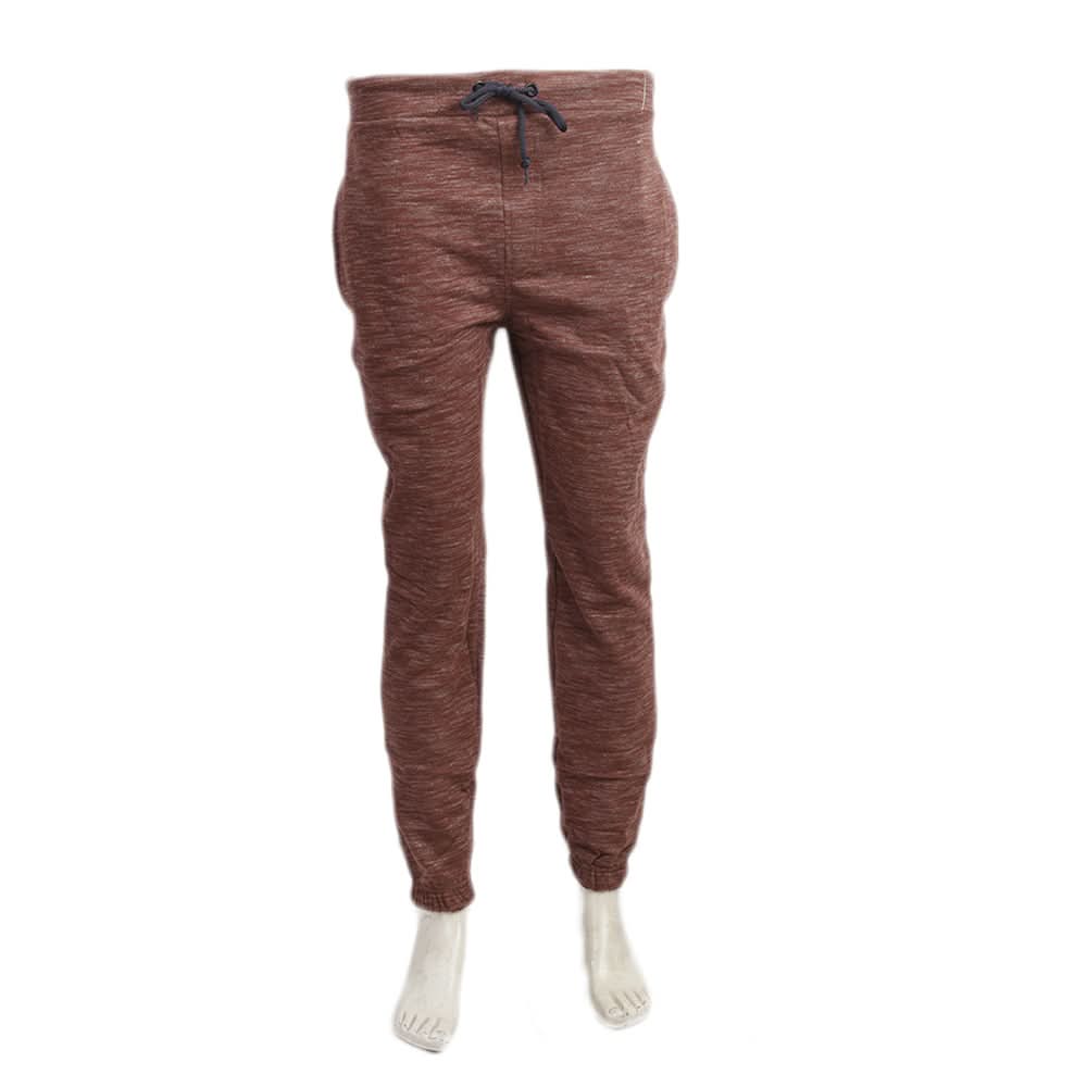 Men's Fleece Fancy Trouser - Brown, Men, Lowers And Sweatpants, Chase Value, Chase Value