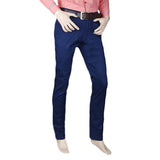 Mens Zara Men Fancy Cotton Chino Pant - Navy Blue, Men, Casual Pants And Jeans, Chase Value, Chase Value