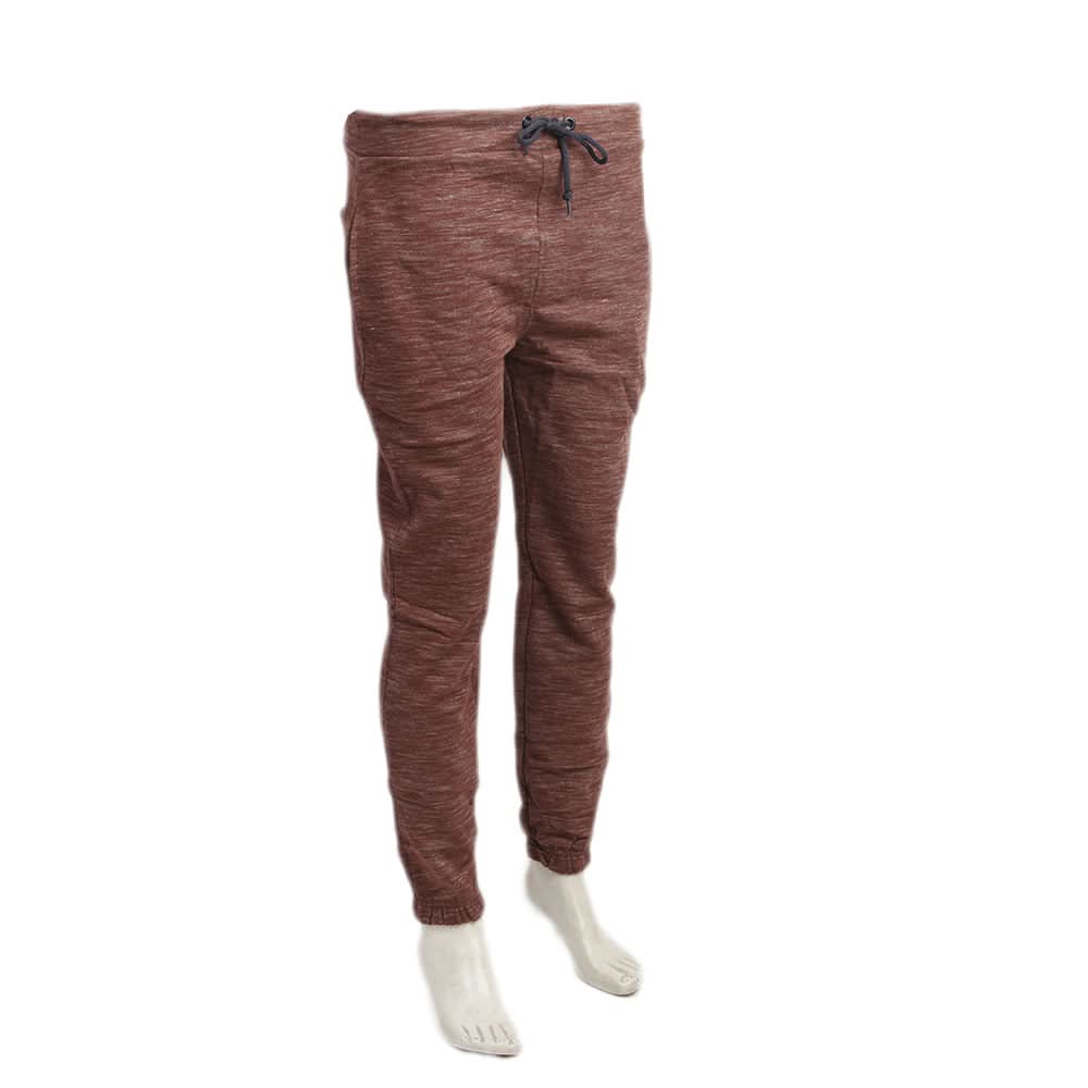 Men's Fleece Fancy Trouser - Brown, Men, Lowers And Sweatpants, Chase Value, Chase Value