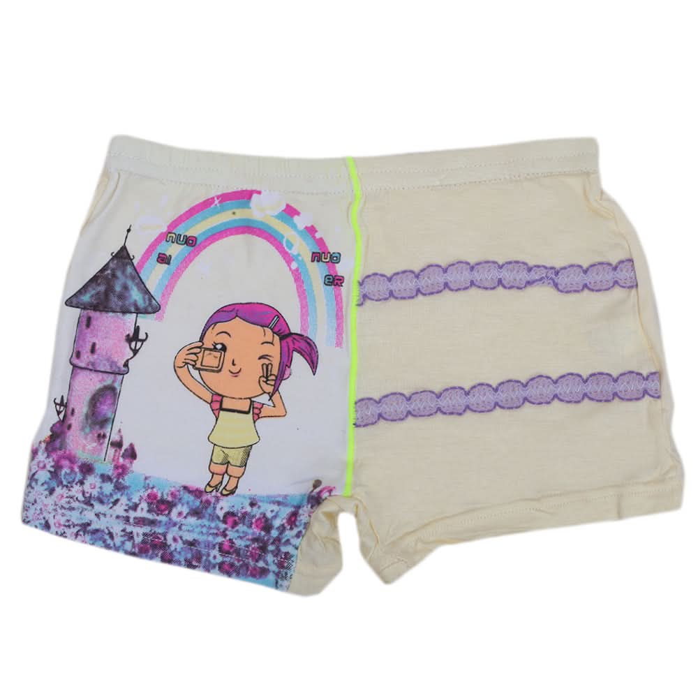 Girls Boxer #01 (RS261) - Fawn, Kids, Panties And Briefs, Chase Value, Chase Value