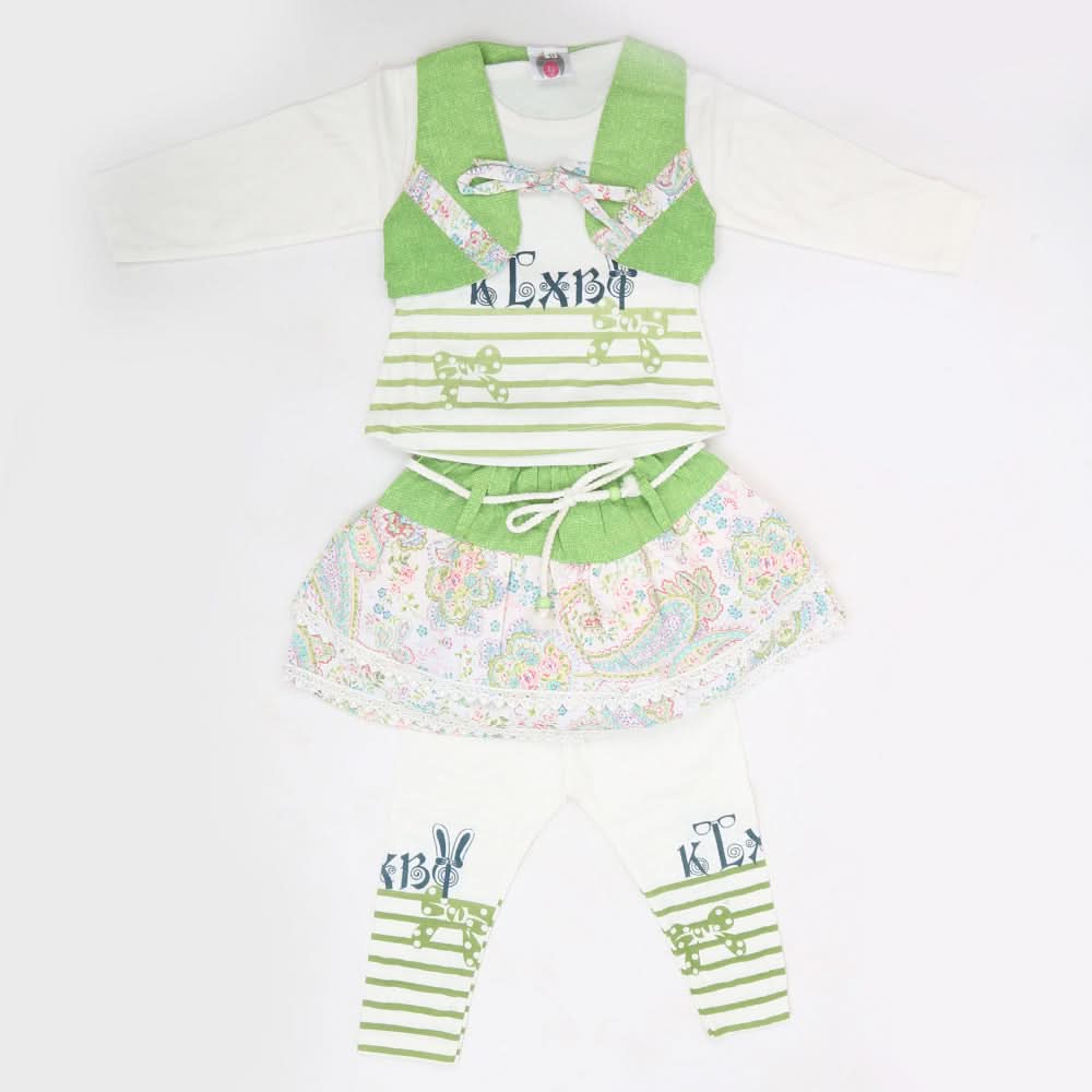 Girls Pant Suit - Green, Kids, Girls Sets And Suits, Chase Value, Chase Value