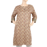 Mahnoor Printed Un-Stitched 1pcs Cotton Kurti - 12, Women, Unstitched Kurti, United Textiles, Chase Value