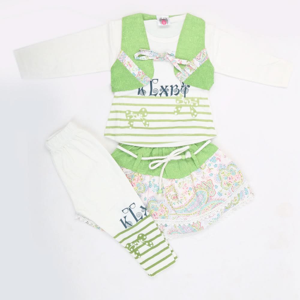 Girls Pant Suit - Green, Kids, Girls Sets And Suits, Chase Value, Chase Value