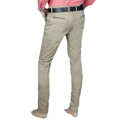 Mens Zara Men Fancy Cotton Chino Pant - Khaki, Men, Casual Pants And Jeans, Chase Value, Chase Value