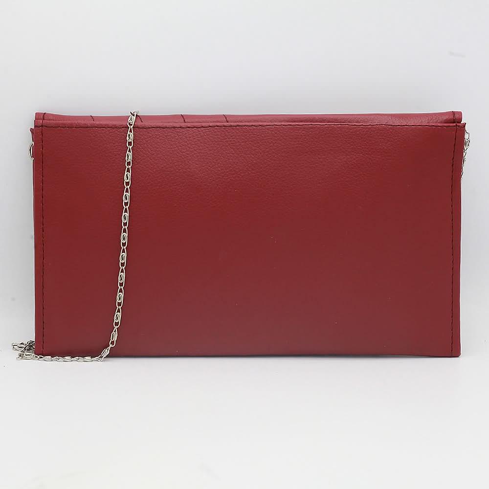 Women's Clutch 1989 - Maroon, Women, Clutches, Chase Value, Chase Value