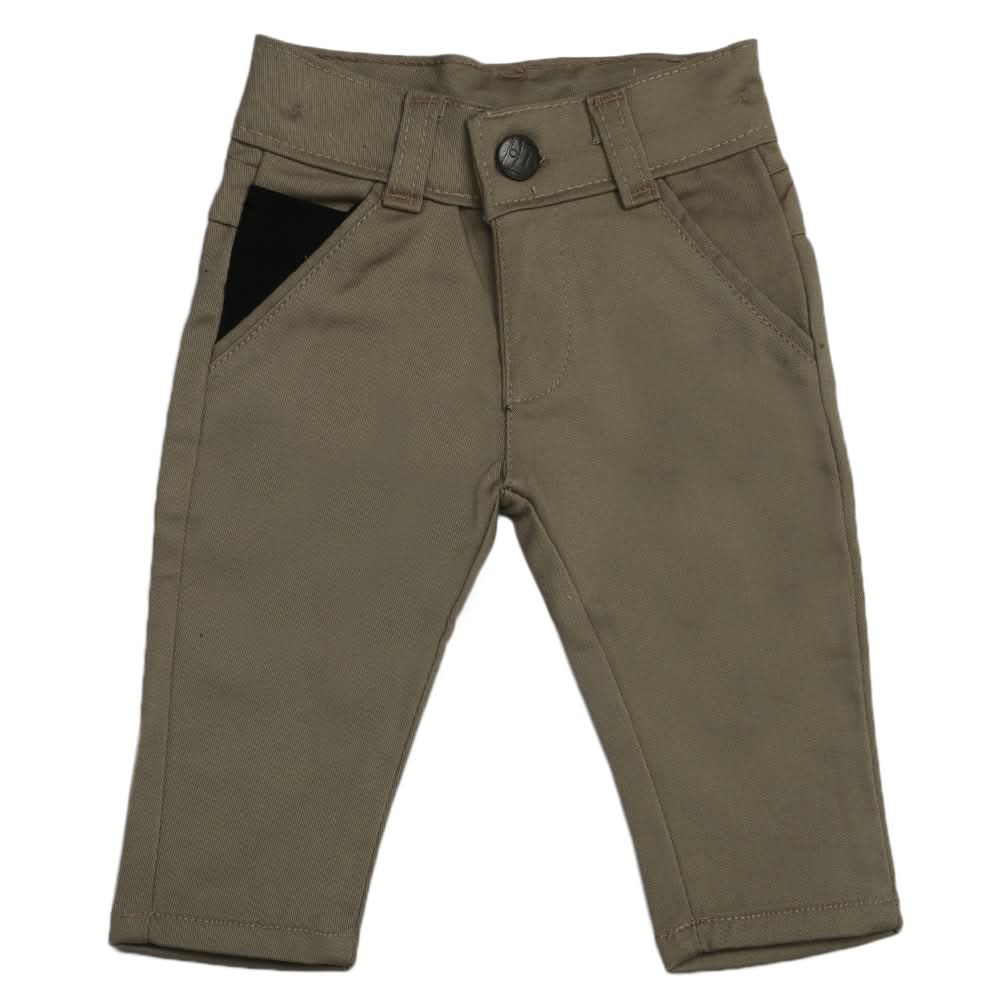 Newborn Boys Cotton Pant - Beige, Kids, Newborn Boys Shorts And Pants, Chase Value, Chase Value
