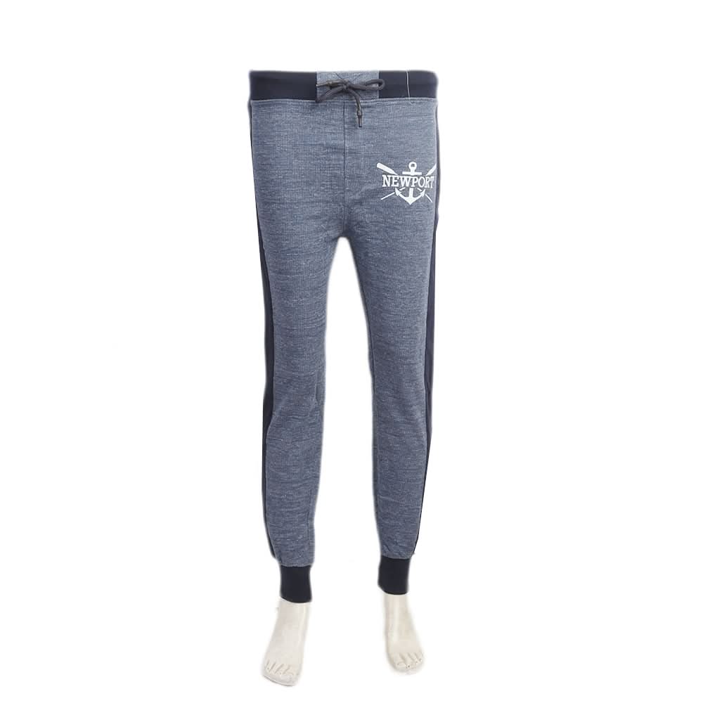 Men's Fleece Fancy Trouser - Blue, Men, Lowers And Sweatpants, Chase Value, Chase Value