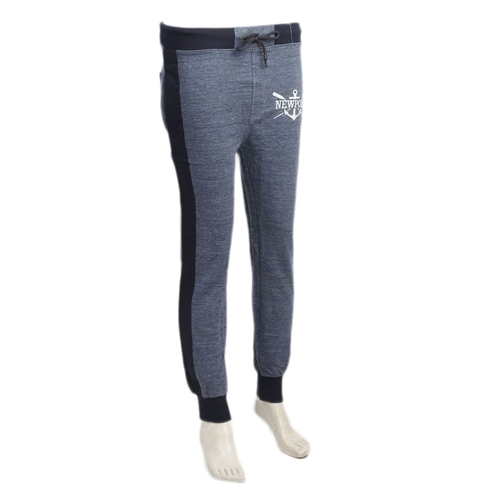 Men's Fleece Fancy Trouser - Blue, Men, Lowers And Sweatpants, Chase Value, Chase Value
