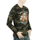 Men's Fleece Sweatshirt - Green, Men, Sweater and Sweat Shirts, Chase Value, Chase Value