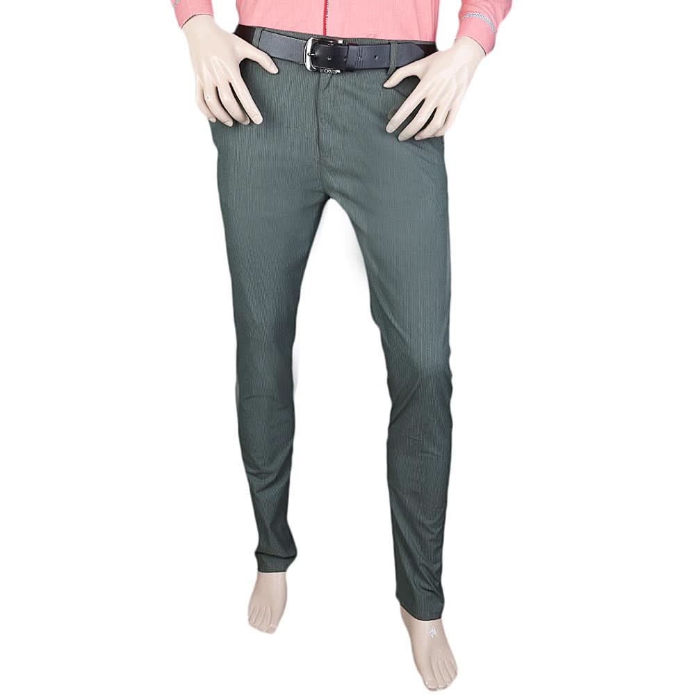 Pull & Bear Cotton Chino Pant For Men - Olive Green, Men, Casual Pants And Jeans, Chase Value, Chase Value