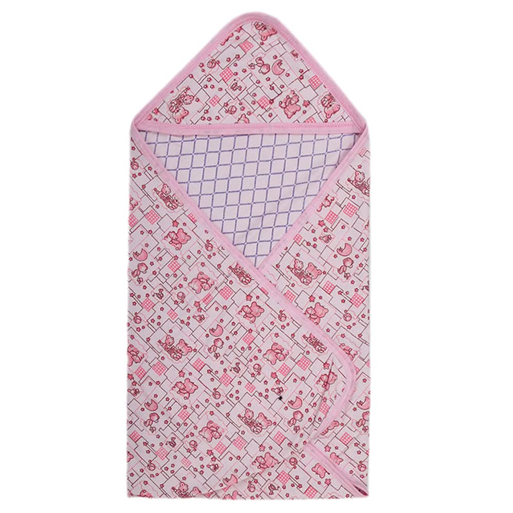 Newborn Baby Wrapping Sheet - Pink, Newborn Baby Accessories, Chase Value, Chase Value