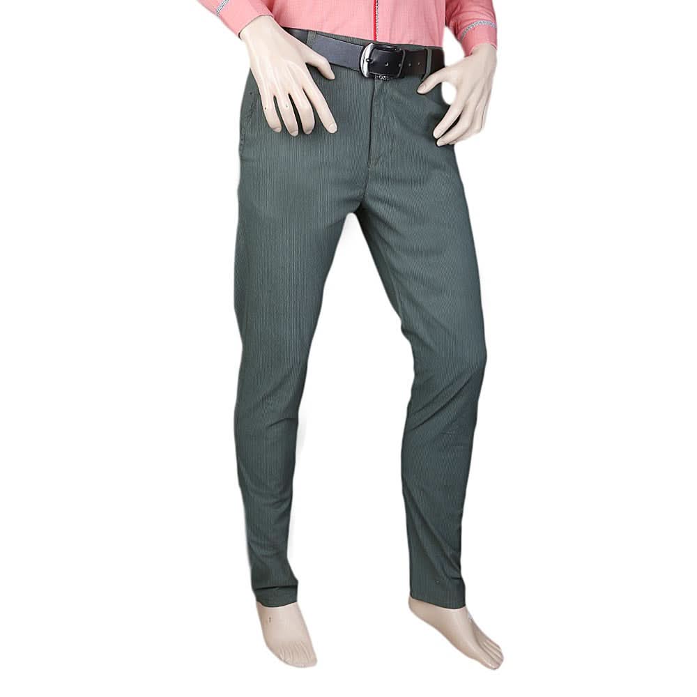 Pull & Bear Cotton Chino Pant For Men - Olive Green, Men, Casual Pants And Jeans, Chase Value, Chase Value