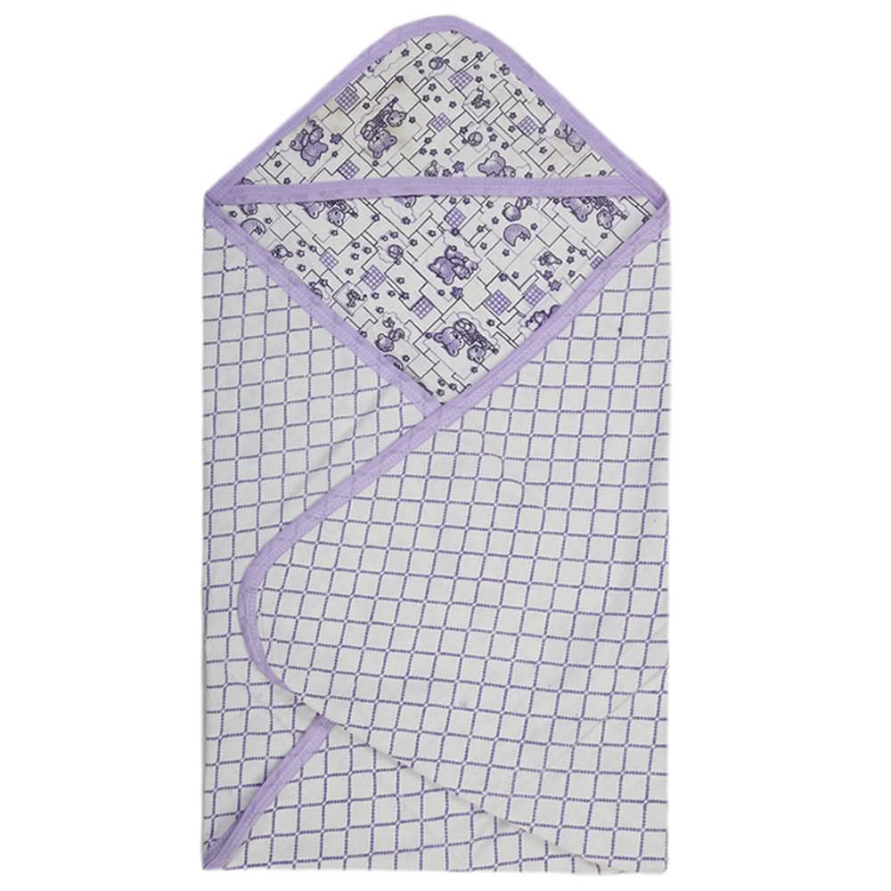 Newborn Baby Wrapping Sheet - Purple, Newborn Baby Accessories, Chase Value, Chase Value