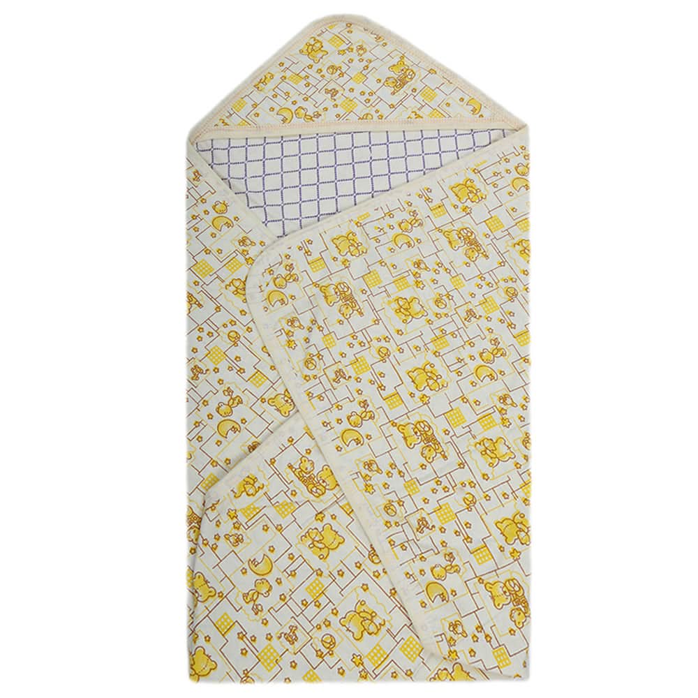 Newborn Baby Wrapping Sheet - Yellow, Newborn Baby Accessories, Chase Value, Chase Value