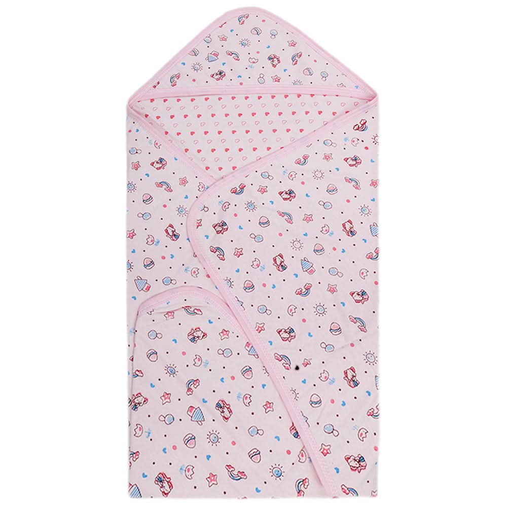 Newborn Baby Wrapping Sheet - Pink, Newborn Baby Accessories, Chase Value, Chase Value