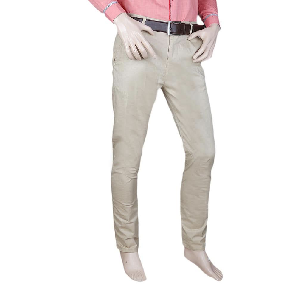 Pull & Bear Cotton Chino Pant For Men - Fawn, Men, Casual Pants And Jeans, Chase Value, Chase Value
