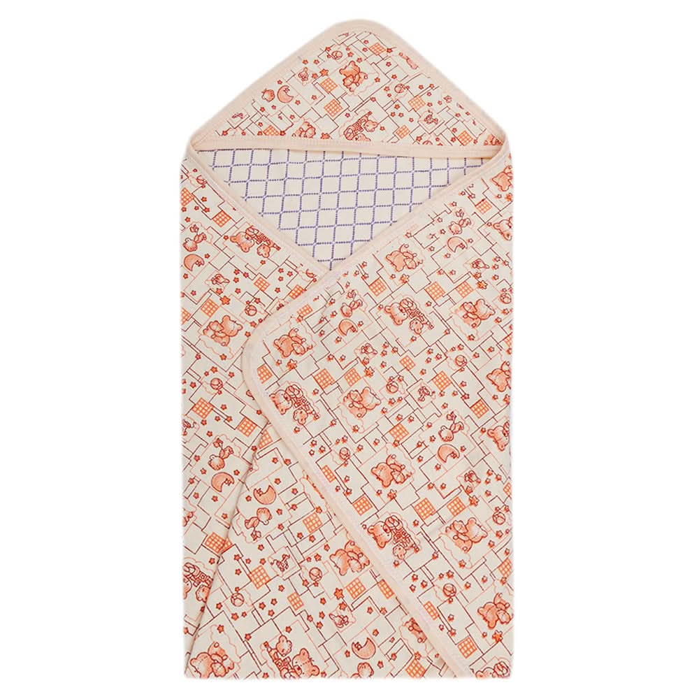 Newborn Baby Wrapping Sheet - Peach, Newborn Baby Accessories, Chase Value, Chase Value