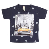 Boys Half Sleeves T-Shirt - Navy Blue, Kids, Boys T-Shirts, Chase Value, Chase Value
