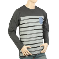 Men’s Full Slevees T-Shirt - Grey, Men's T-Shirts & Polos, Chase Value, Chase Value