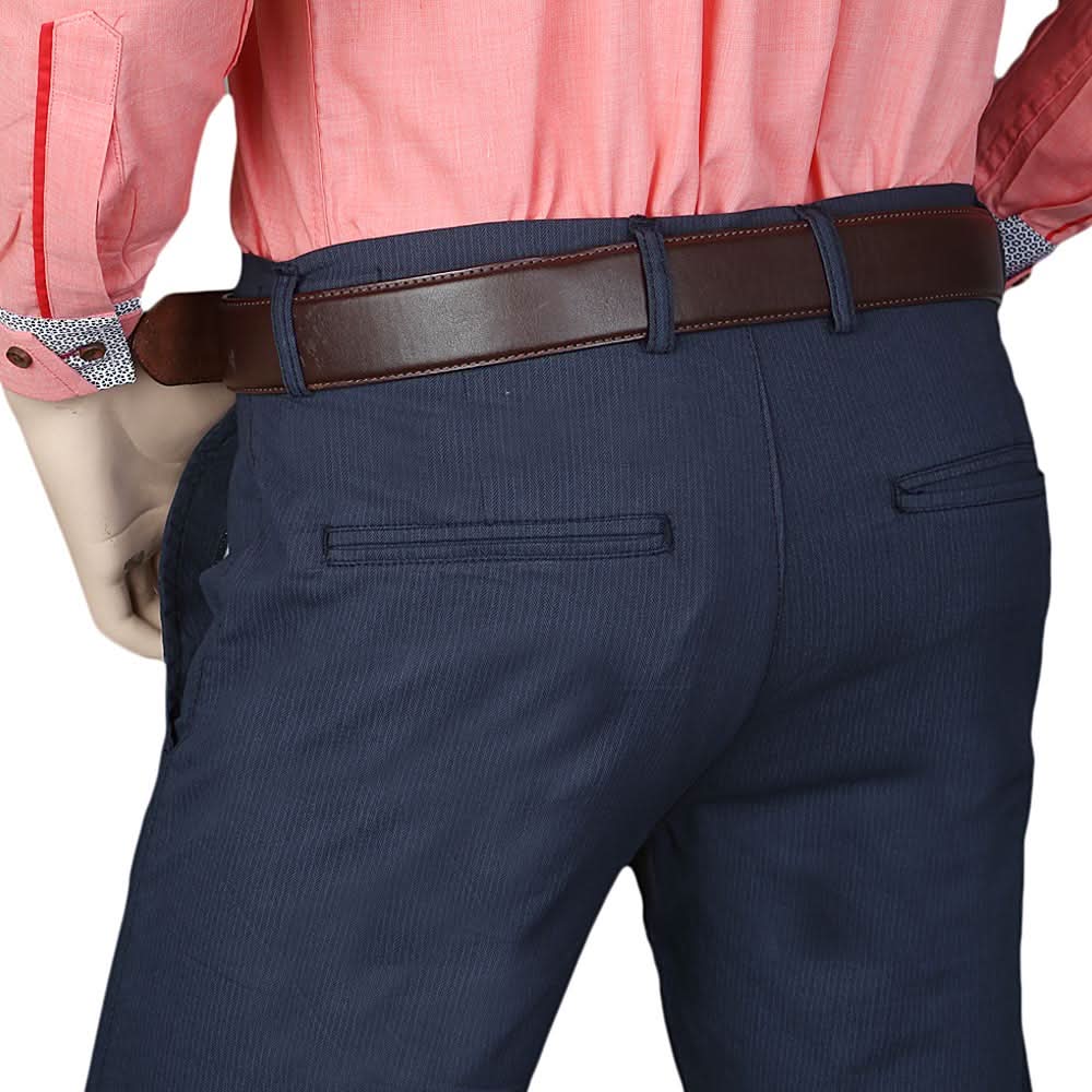Pull & Bear Cotton Chino Pant For Men - Navy Blue, Men, Casual Pants And Jeans, Chase Value, Chase Value