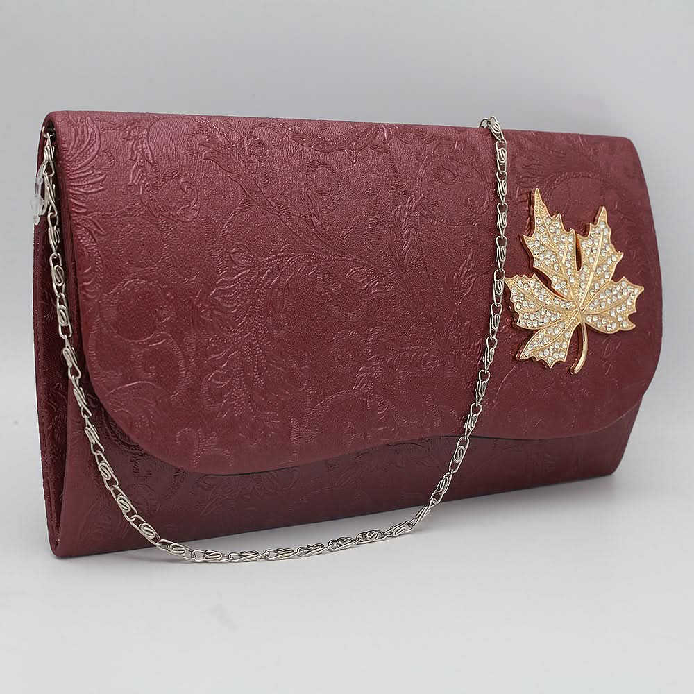 Women's Clutch 174 - Maroon, Women, Clutches, Chase Value, Chase Value