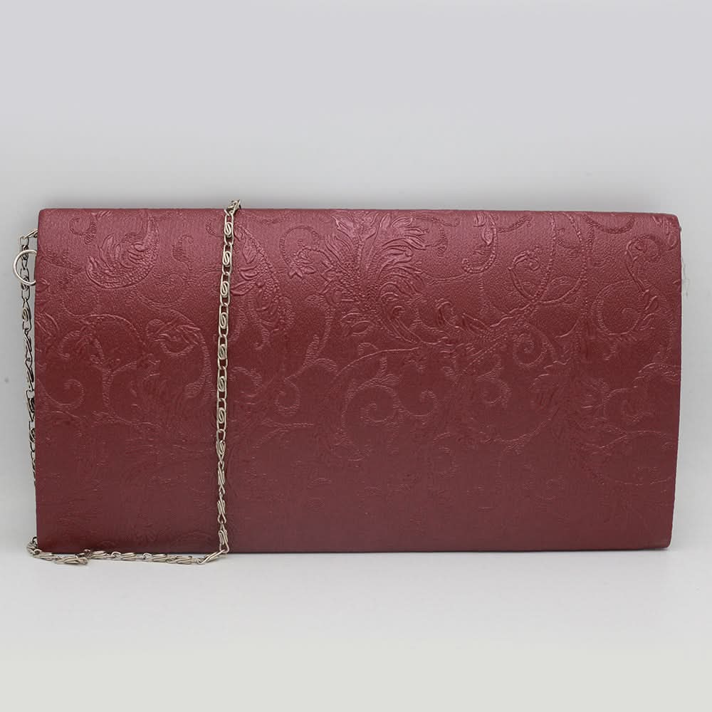 Women's Clutch 174 - Maroon, Women, Clutches, Chase Value, Chase Value