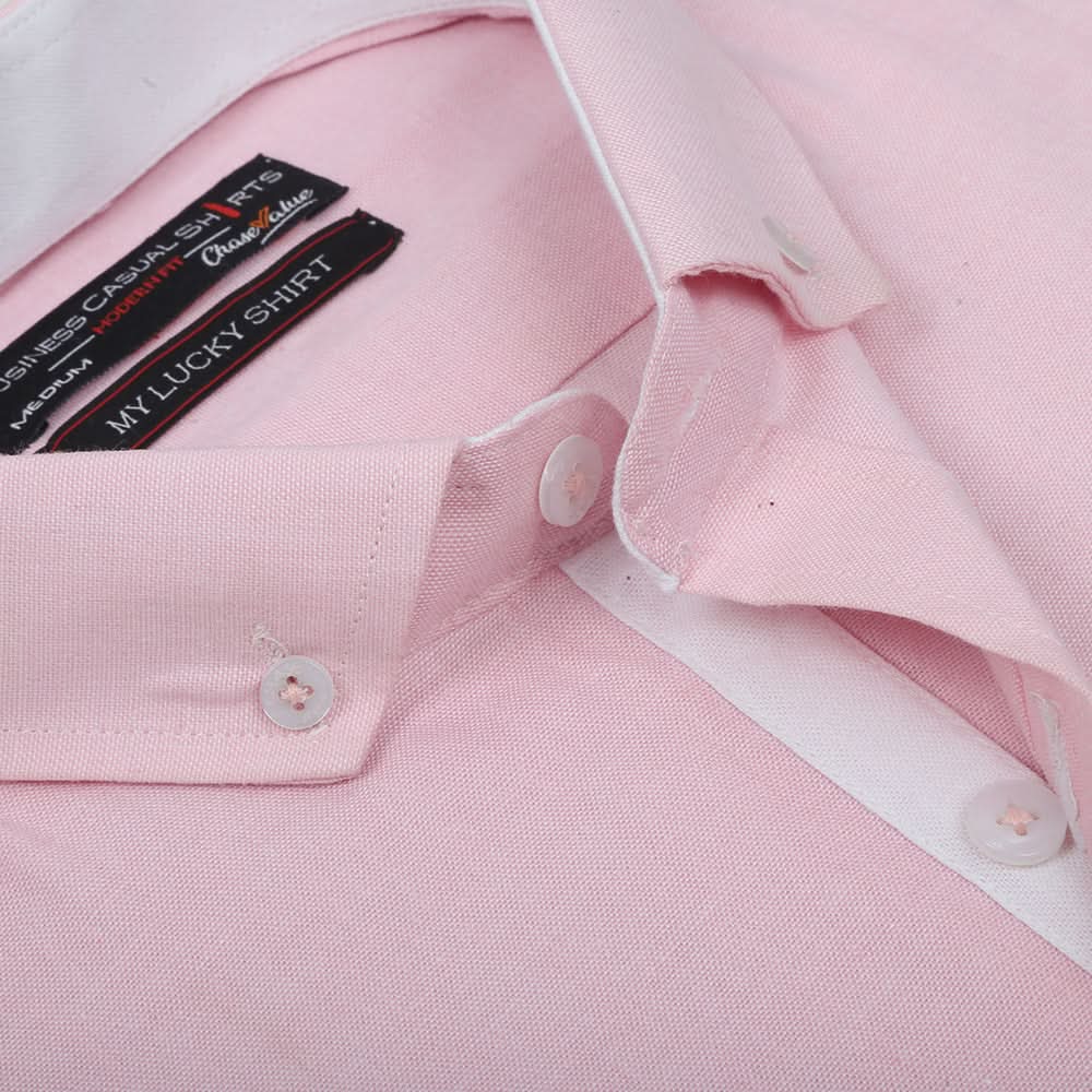 Men's Business Casual Shirt - Light Pink, Men, Shirts, Chase Value, Chase Value