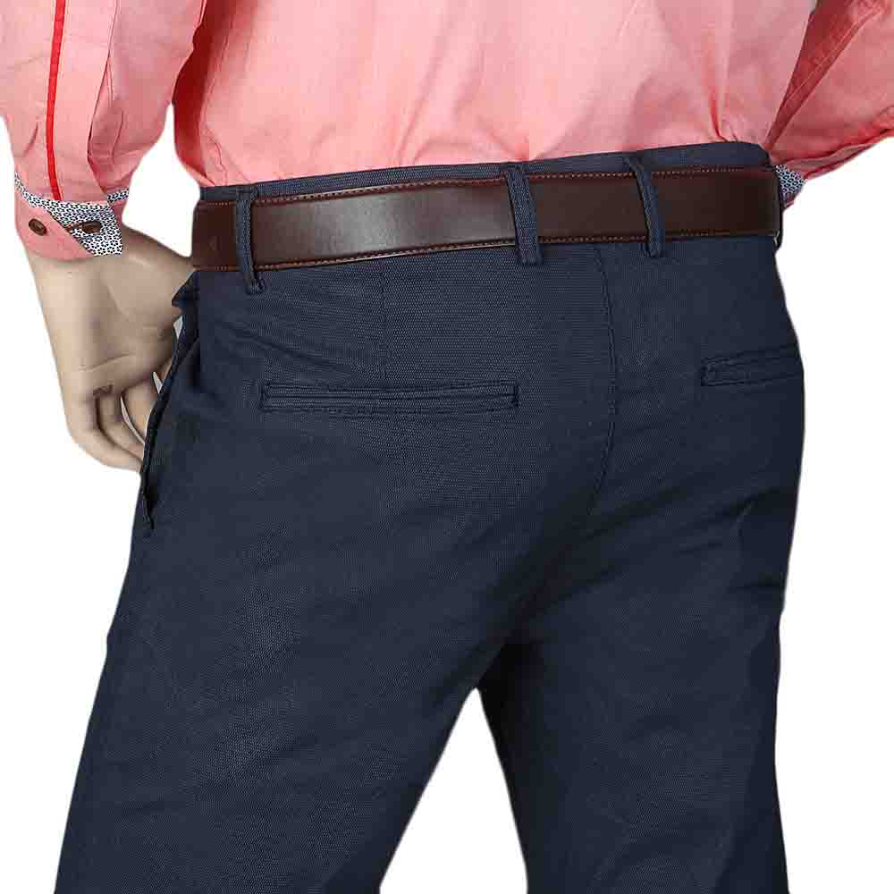 Pull & Bear Cotton Chino Pant For Men - Navy Blue, Men, Casual Pants And Jeans, Chase Value, Chase Value