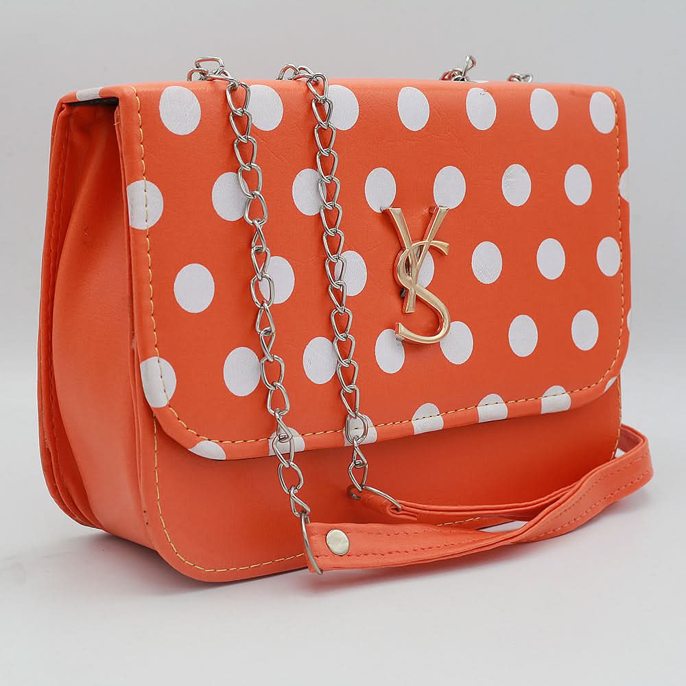 Women's Shoulder Bag 3128 - Orange, Women, Bags, Chase Value, Chase Value