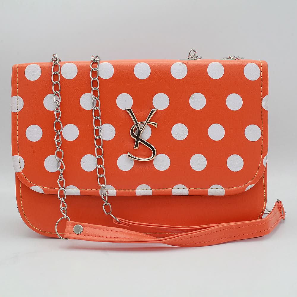 Women's Shoulder Bag 3128 - Orange, Women, Bags, Chase Value, Chase Value