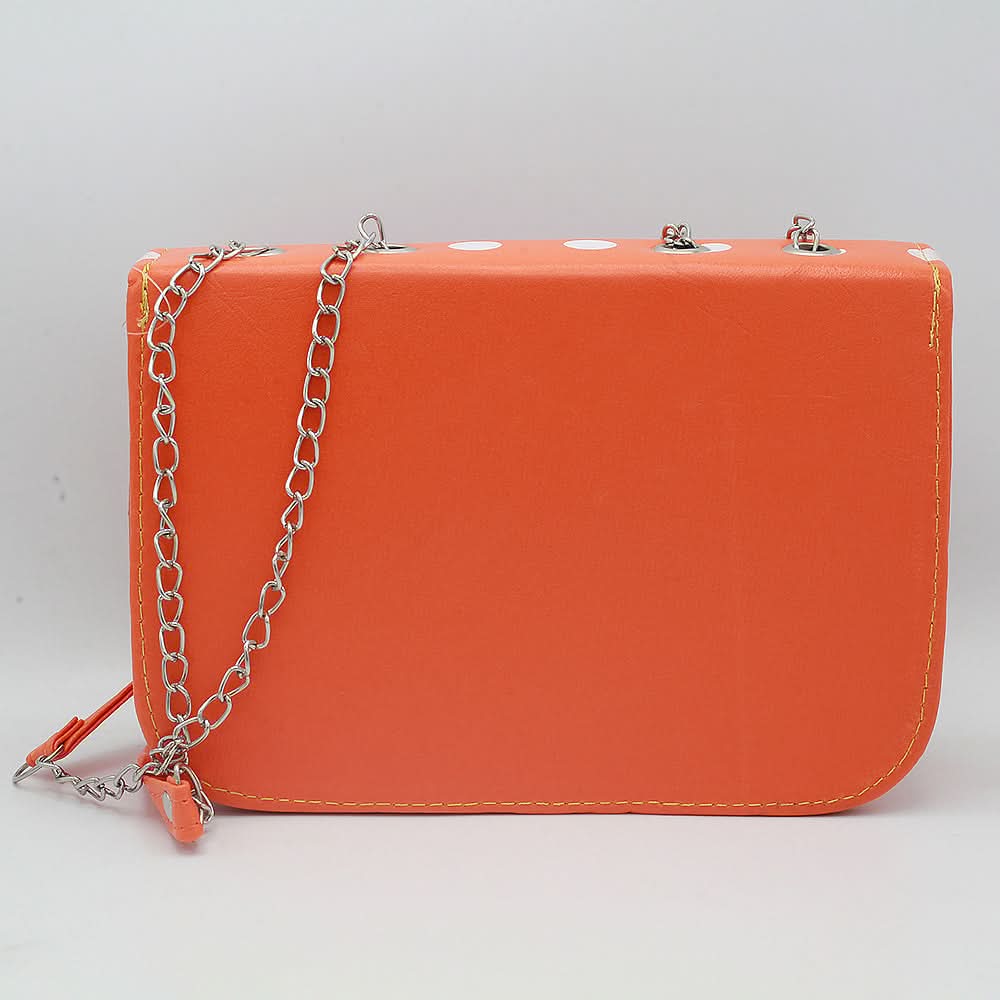 Women's Shoulder Bag 3128 - Orange, Women, Bags, Chase Value, Chase Value