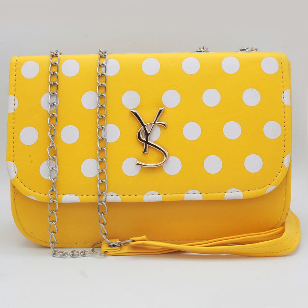 Women's Shoulder Bag 3128 - Yellow, Women, Bags, Chase Value, Chase Value