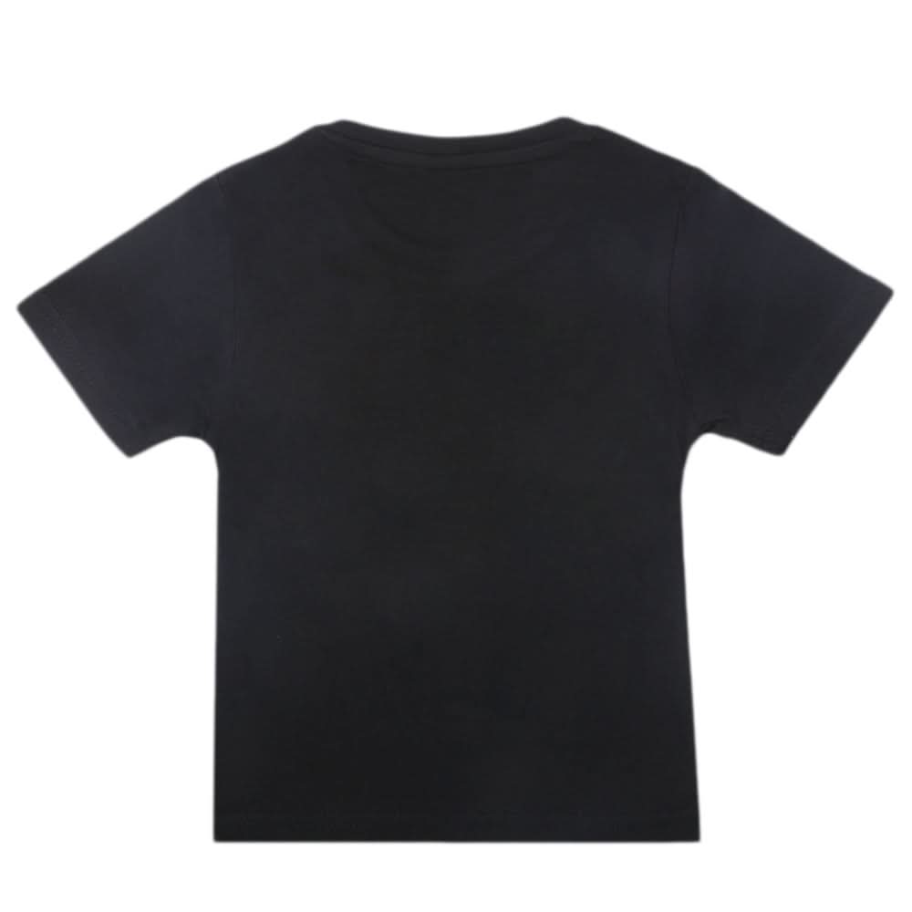 Boys Half Sleeves T-Shirt - Black, Kids, Boys T-Shirts, Chase Value, Chase Value