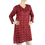 Mahnoor Printed Un-Stitched 1pcs Cotton Kurti - 03, Women, Unstitched Kurti, United Textiles, Chase Value