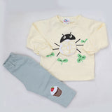 Newborn Girl Full Sleeves Suit 5114 - Cream, Kids, NB Girls Sets And Suits, Chase Value, Chase Value