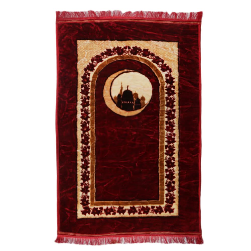 Ja-e-Namaz (Prayer Mat) - Red, Home & Lifestyle, Mats, Chase Value, Chase Value