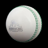 Karachi Kings Rubber Cricket Ball - White, Kids, Sports, Chase Value, Chase Value