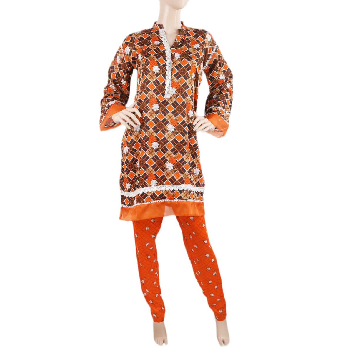 Karizma Printed Lawn 2 Pcs Un-Stitched Suit - 3A, Women, 2Pcs Shalwar Suit, United Textiles, Chase Value