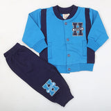 Newborn Boy Full Sleeves Suit 5131 - Blue, Kids, NB Boys Sets And Suits, Chase Value, Chase Value