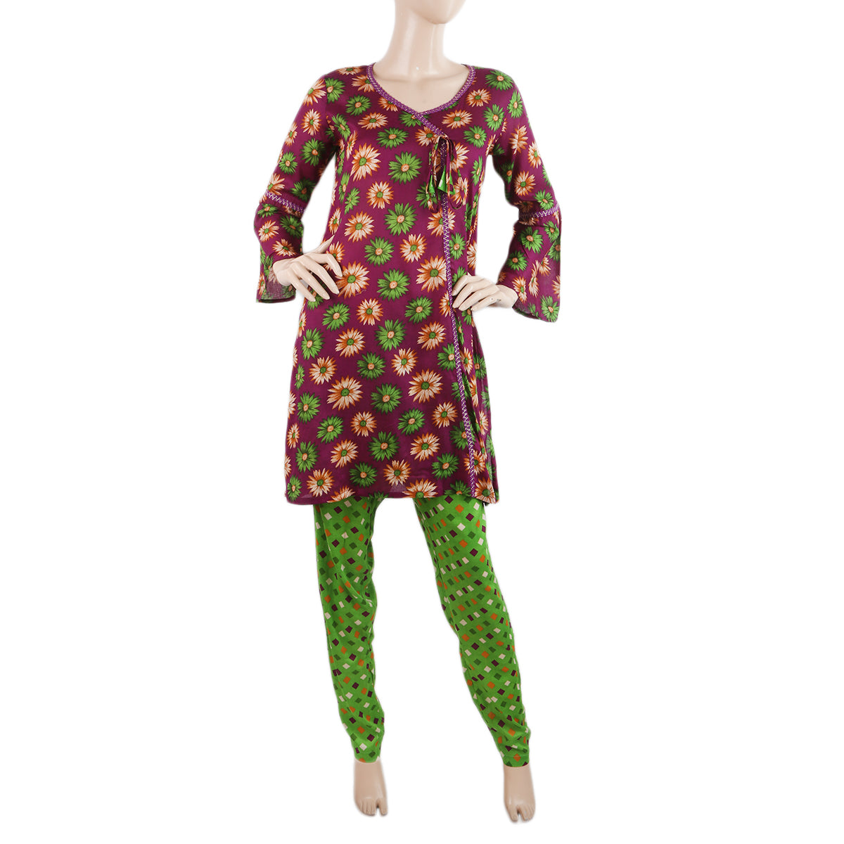 Karizma Printed Lawn 2 Pcs Un-Stitched Suit - 1A, Women, 2Pcs Shalwar Suit, United Textiles, Chase Value