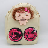 Girls Backpack 7572-A - Fawn, Kids, School And Laptop Bags, Chase Value, Chase Value