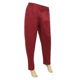 Women's Khadar Basic Trouser - Red, Women Pants & Tights, Chase Value, Chase Value