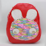 Girls Backpack 7572C - Red, Kids, Kids Bags, Chase Value, Chase Value