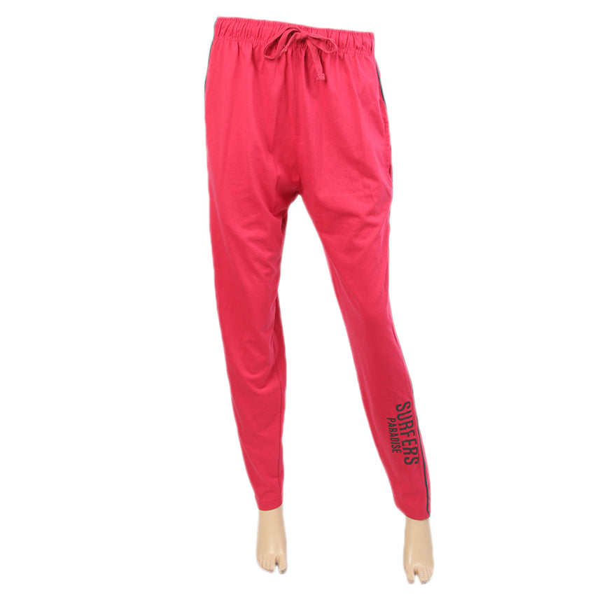 Women's Trouser - Dark Pink, Women Pants & Tights, Chase Value, Chase Value