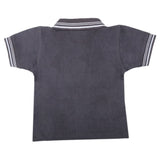 Boys Half Sleeves Polo T-Shirt - Charcol, Kids, Boys T-Shirts, Chase Value, Chase Value