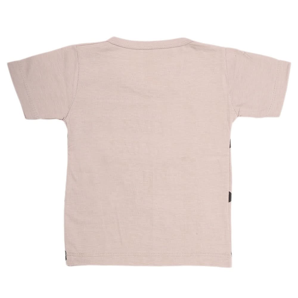 Boys Half Sleeves T-Shirt - Light Grey, Kids, Boys T-Shirts, Chase Value, Chase Value