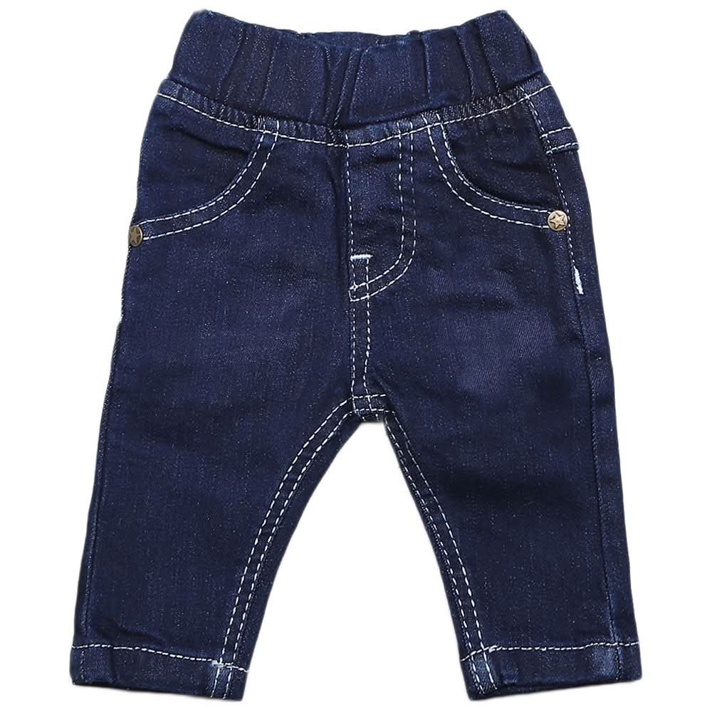 Newborn Boys Denim Pant - Dark Blue, Kids, NB Boys Shorts And Pants, Chase Value, Chase Value