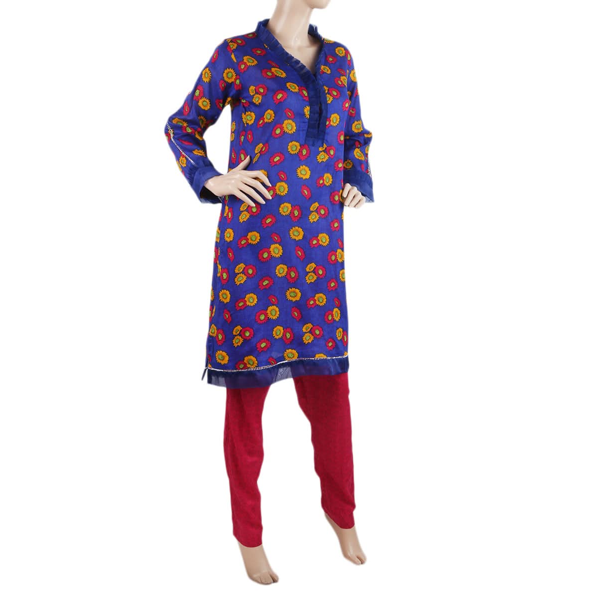 Karizma Printed Lawn 2 Pcs Un-Stitched Suit - 2B, Women, 2Pcs Shalwar Suit, United Textiles, Chase Value