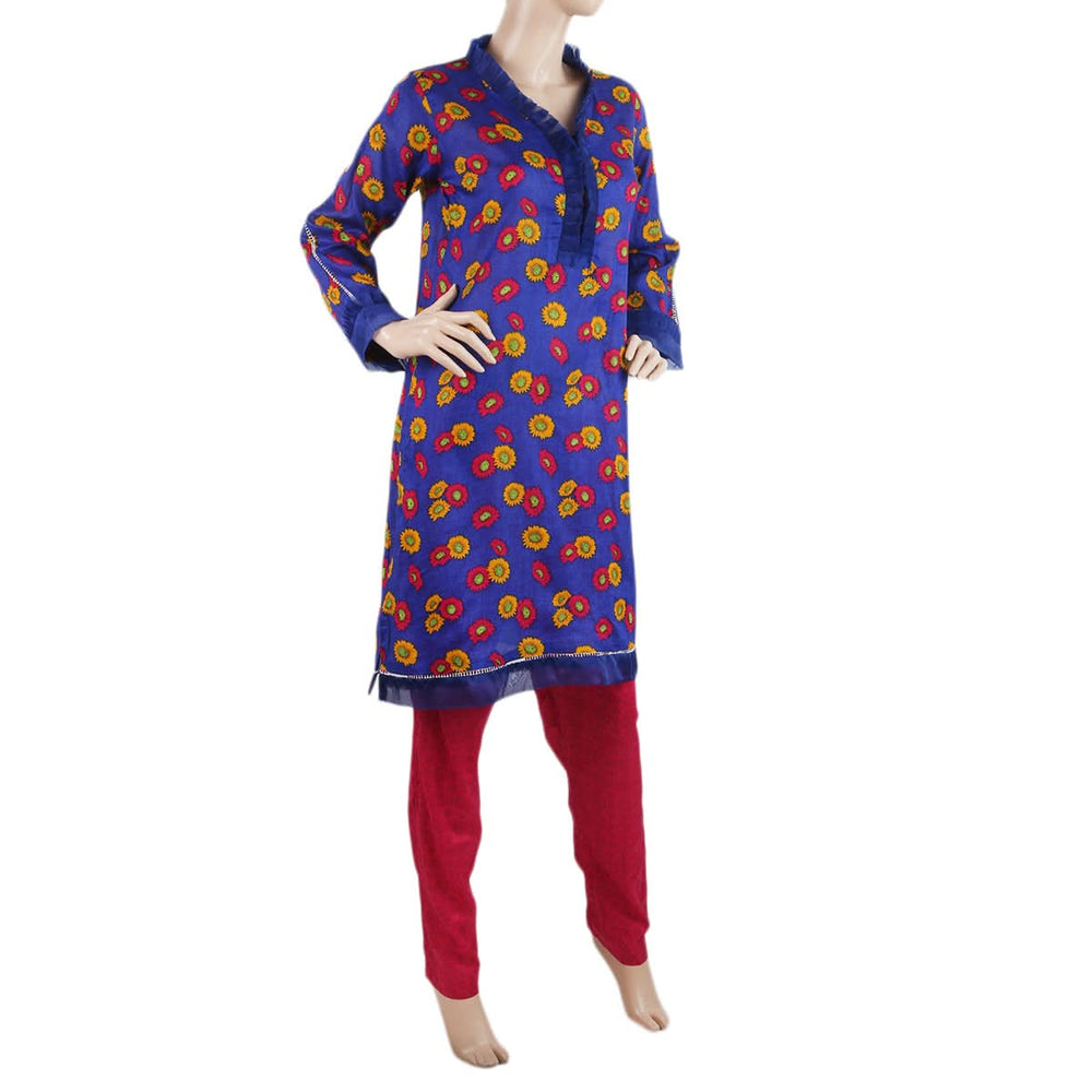 Karizma Printed Lawn 2 Pcs Un-Stitched Suit - 2B, Women, 2Pcs Shalwar Suit, United Textiles, Chase Value