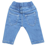 Newborn Girls Denim Pant - Light Blue, Kids, Skirts And Pants, Chase Value, Chase Value